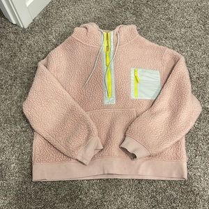 J. Crew Fleece Half Zip Jacket